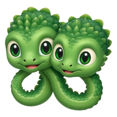 Baby hydra – Two heads, playful eyes






 sticker