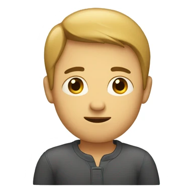 Person with his hands on his shoulder sticker