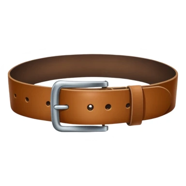 Leather belt emoji sticker