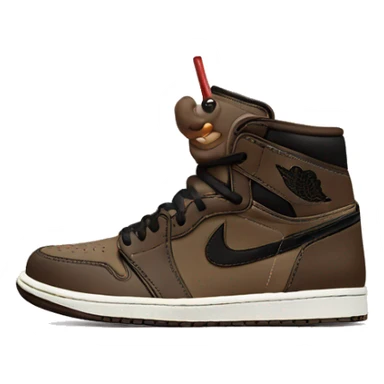 Jordan 1 travis scott sticker