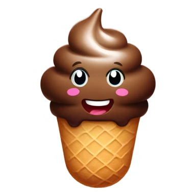 valentines heart eyes poop emoji sticker