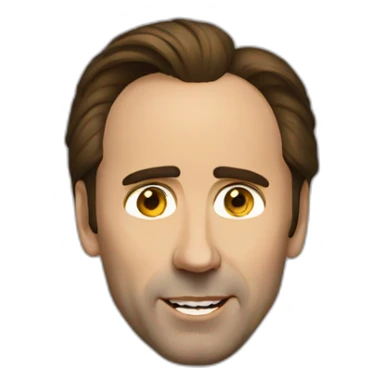 nicolas cage sticker