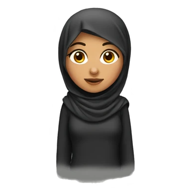Arab girl sticker