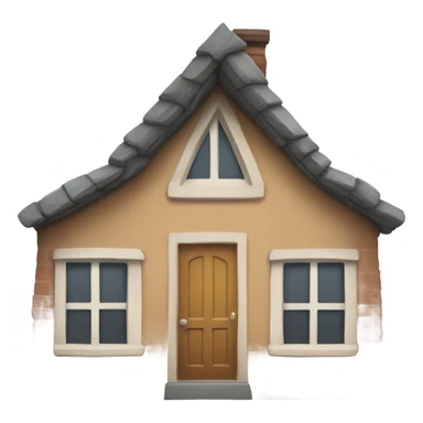 A book with the shape of a house sticker