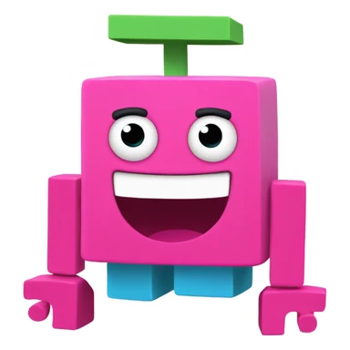 Numberblocks 3 sticker