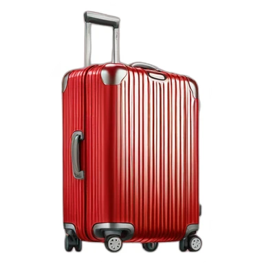 Essential Cabin S luggage Red rimowa sticker