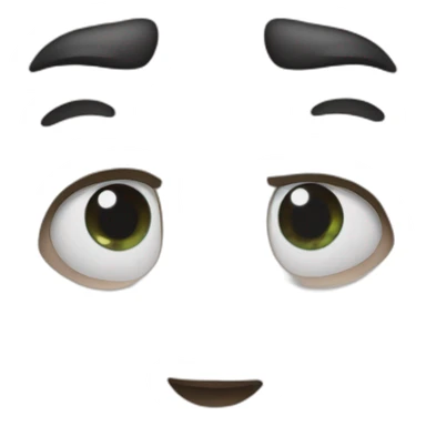 Yeux qui louchent sticker