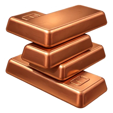 copper ingots sticker