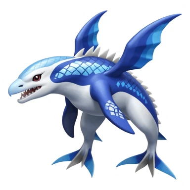 Silvally-Kyogre-Latios-Lugia-Fakémon-hybrid-creature (full body)  sticker