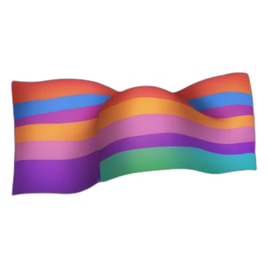 Among us gay pride flag sticker