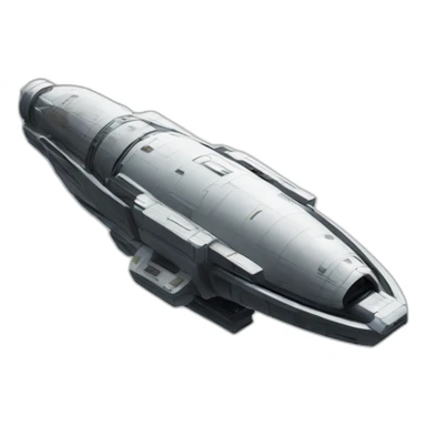 The spaceship in interstellar sticker