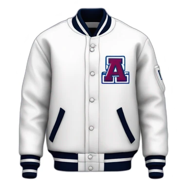 Varsity jacket ACES logo sticker