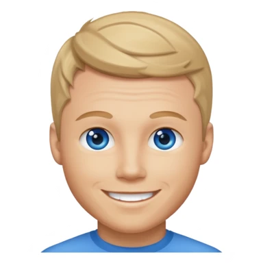 Brian Littrell with blue eyes sticker