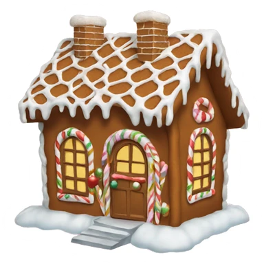 gingerbread house sticker