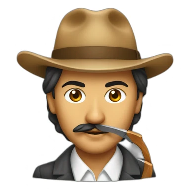 Bhagat singh with sickle and hammer sticker