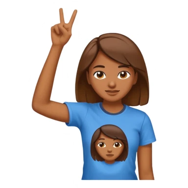 Dabbing woman  sticker