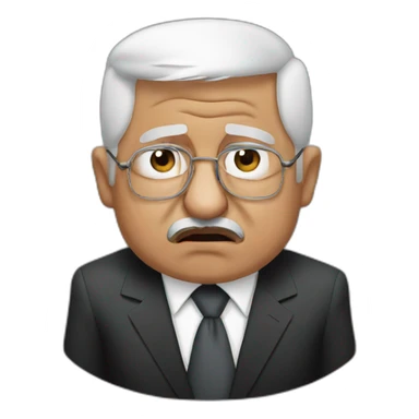 Mahmoud abbas crying  sticker