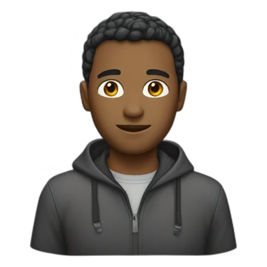 Journalist informal clothe mulato sticker