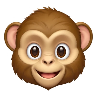 chatting monkey sticker