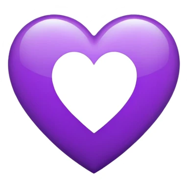 BTS logo purple heart sticker