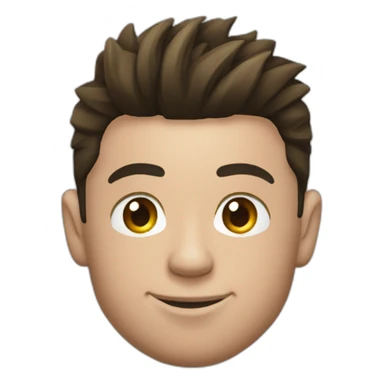 Ronaldo sur le dos de messi sticker