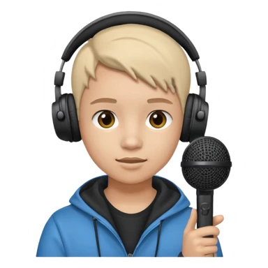 jovem filmando sticker