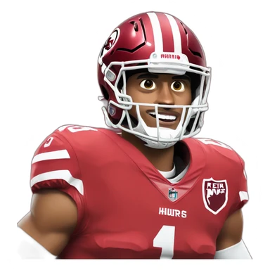 Jalen hurts nfl sticker