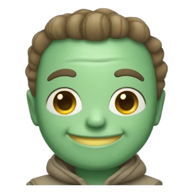 smiling-grogu sticker