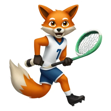 Fox scoaring a goal sticker