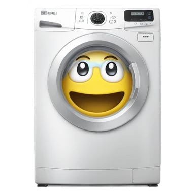 we are electromenager brand, the icon is a washing machine with smile sticker