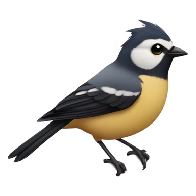 tit bird sticker