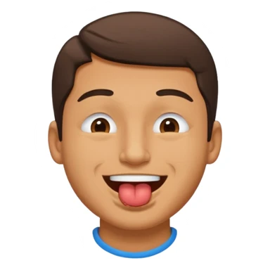 Hombre se les hace agua la boca sticker