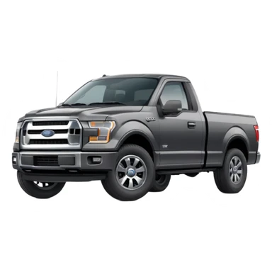 Dark Grey Ford F150 sticker