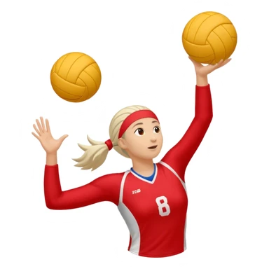 red de voleibol  sticker