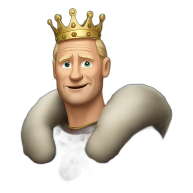 King Harald of Norway sticker