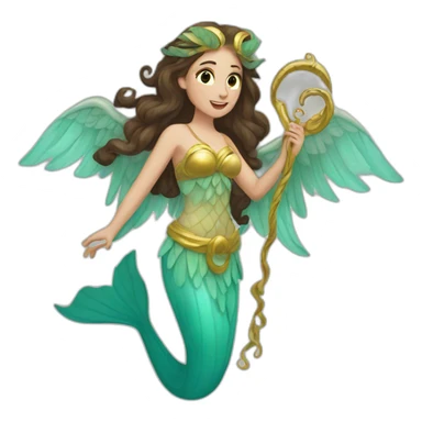 siren (greek mythology) sticker