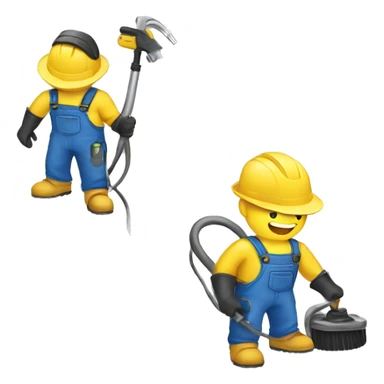 power washing service sticker