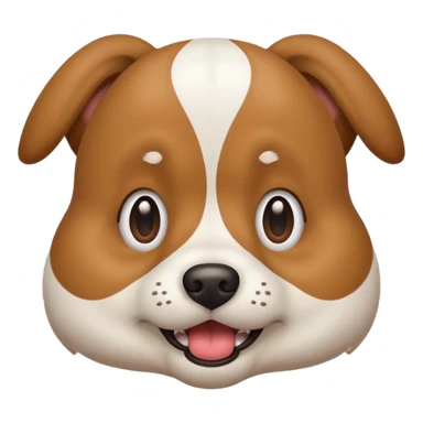 dog making funny face out of pettiness sticker