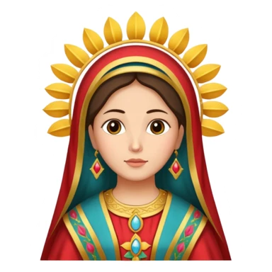 Virgencita de guadalupe sticker