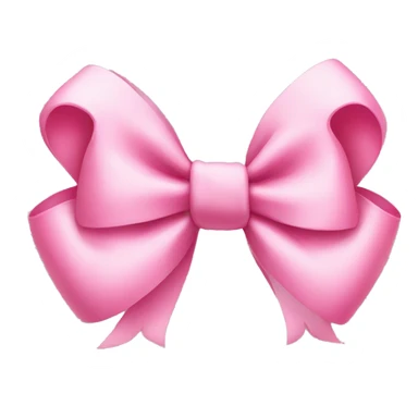 Pretty pink bow sticker