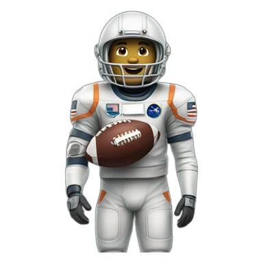 Astronauts football Tampa Bay sticker