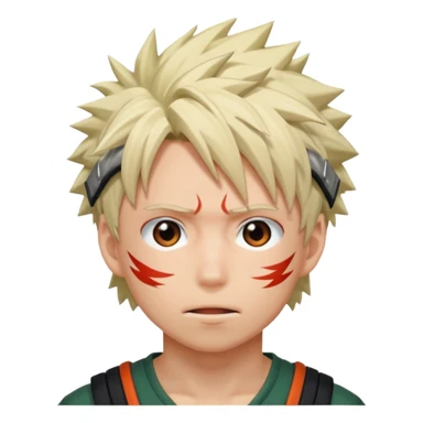 katsuki bakugo sticker