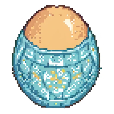 simple egg sticker