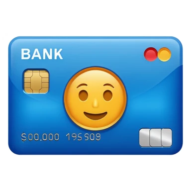 Bank card sticker