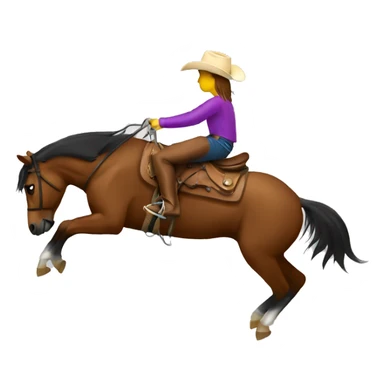 Barrel racing  sticker
