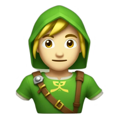link from zelda sticker