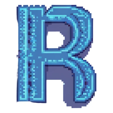 modern CSE logo, stylized CSE letters with digital pixel effect, blue and white sticker