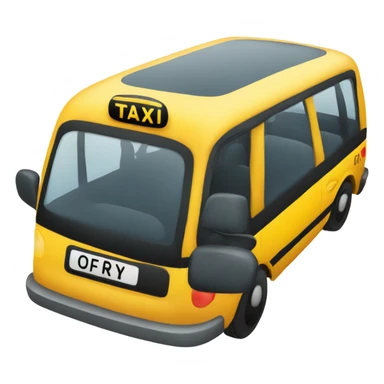 Taxi uber  sticker