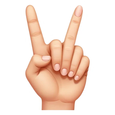 middle finger but happy  sticker