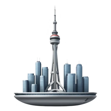 CN Tower sticker
